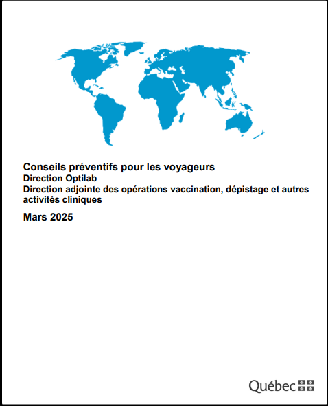 Conseils préventifs pour les voyageurs